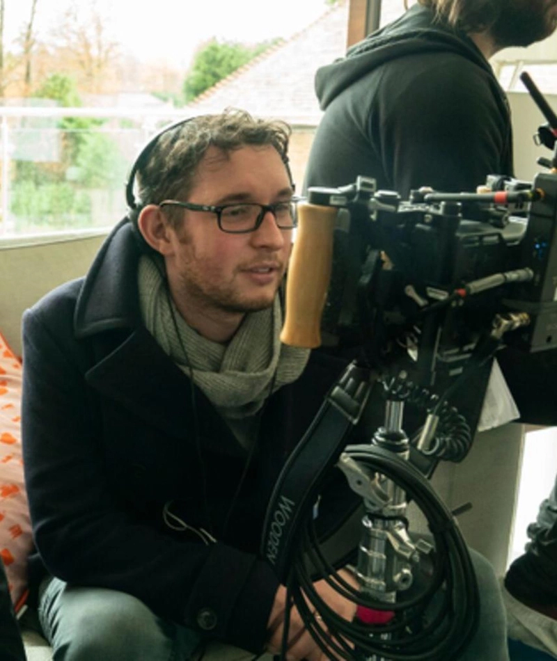 Lewis Arnold on set